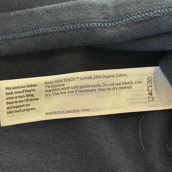 NWT Eileen Fisher deep Adriatic turtleneck - Picture 9 of 10